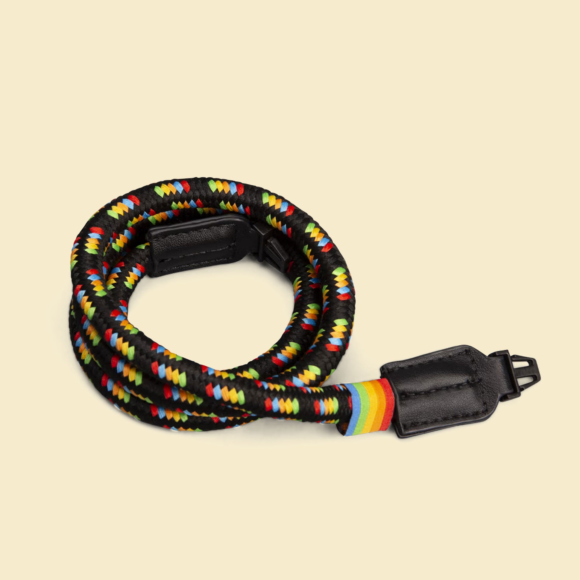 Camera Strap Round – Rainbow