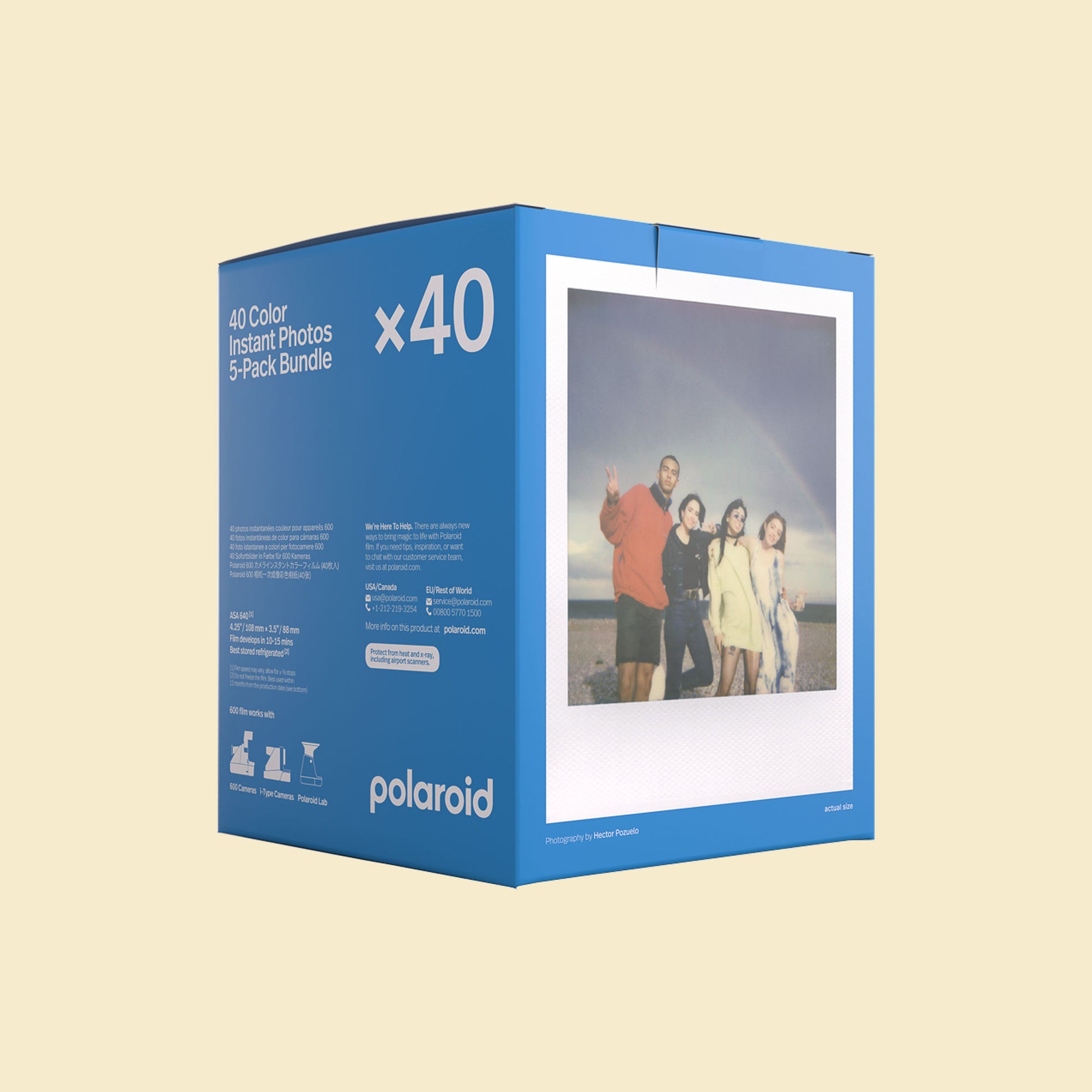 Color 600 Instant Film 5-Pack - 006013