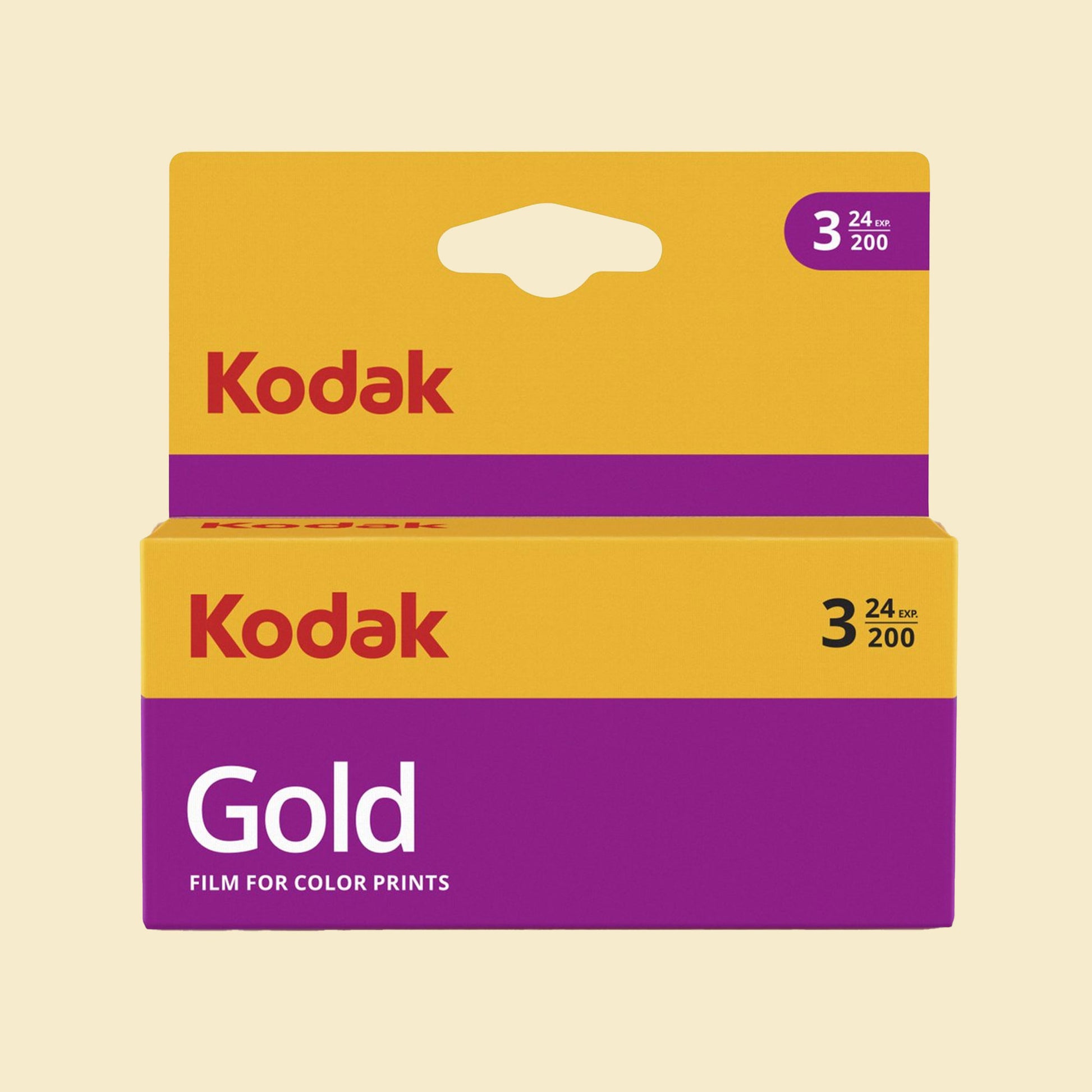 KODAK GOLD 200 24-36 exp. 3-PACK FILM