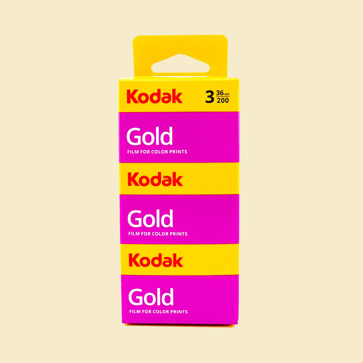 KODAK GOLD 200 24-36 exp. 3-PACK FILM