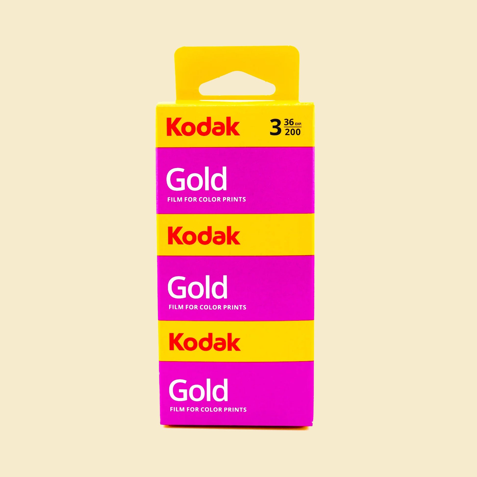 KODAK GOLD 200 24-36 exp. 3-PACK FILM