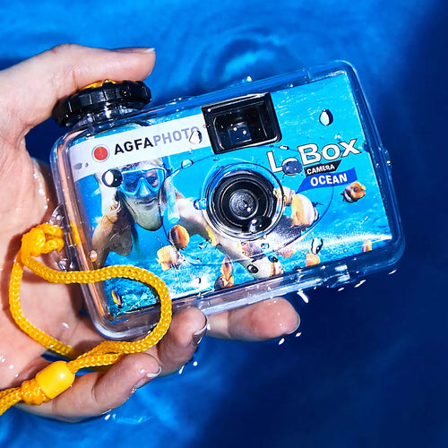 AgfaPhoto LeBox Ocean Waterproof Disposable 35mm Camera