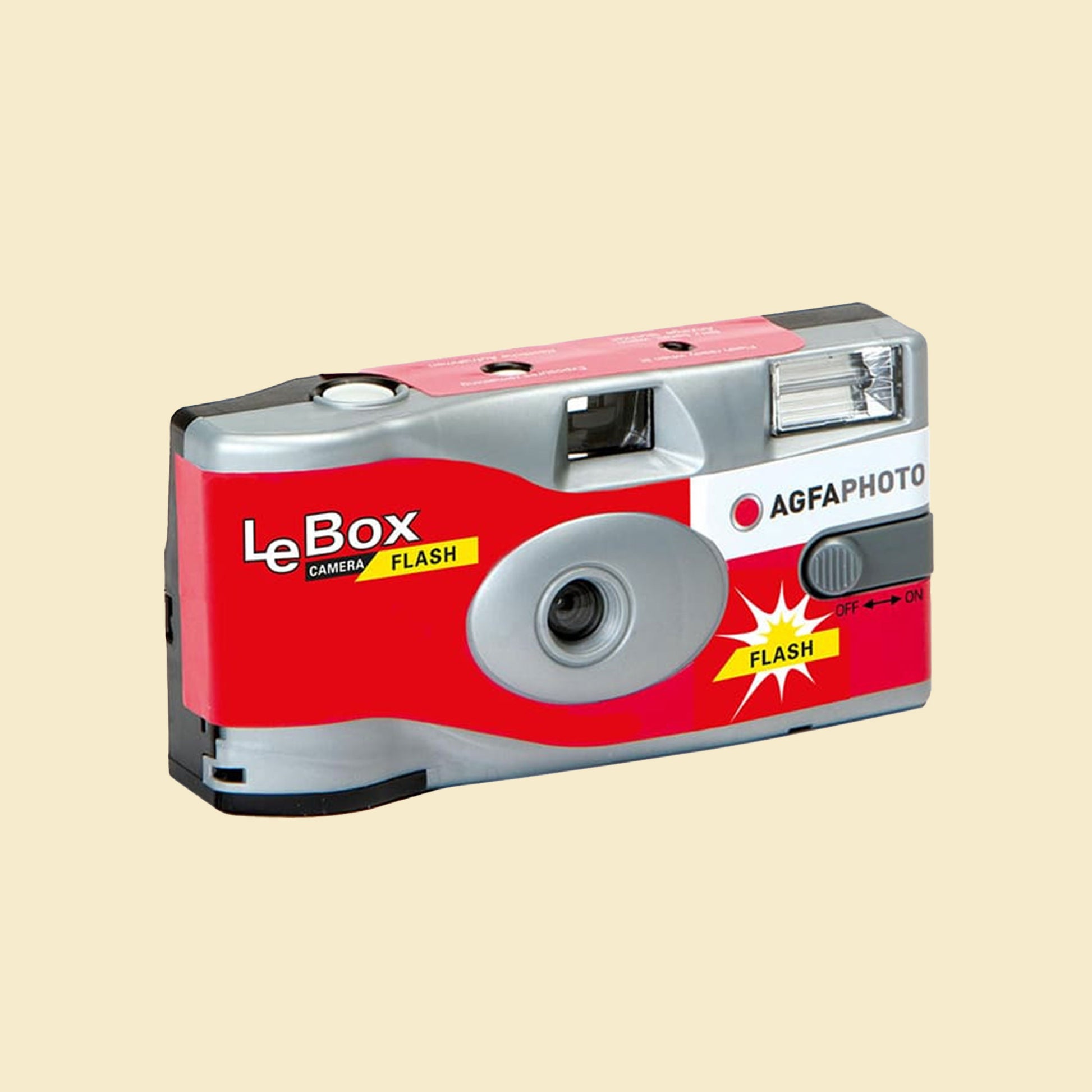 AgfaPhoto LeBox Flash Disposable 35mm Camera - 27 Color Photos