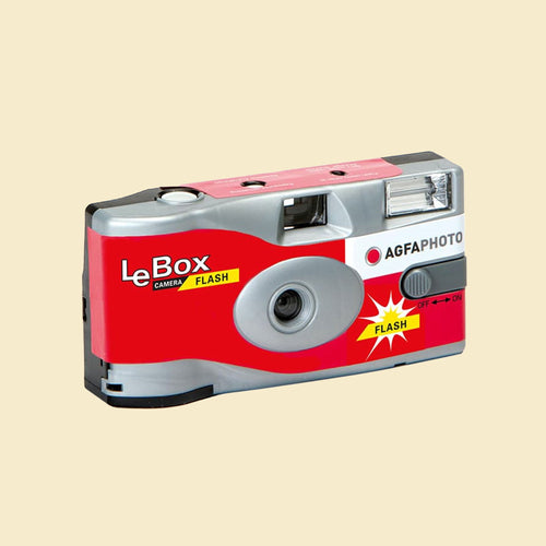 AgfaPhoto LeBox Flash Disposable 35mm Camera - 27 Color Photos