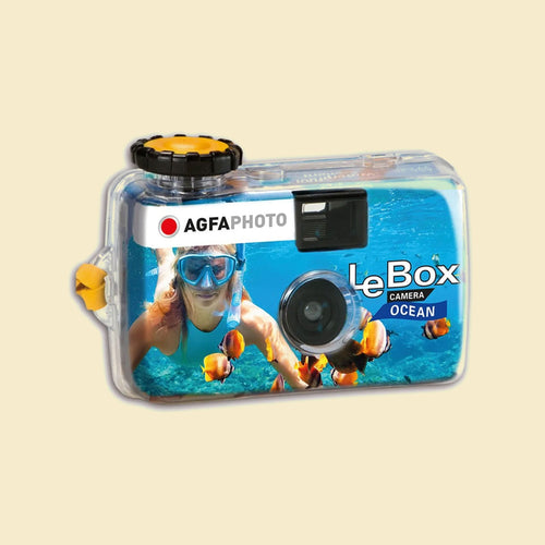 AgfaPhoto LeBox Ocean Waterproof Disposable 35mm Camera